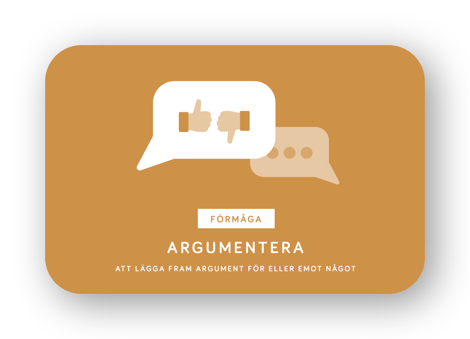 Argumentera-kort