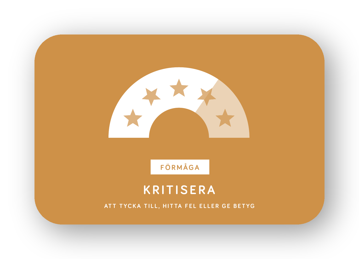 Kritisera-kort