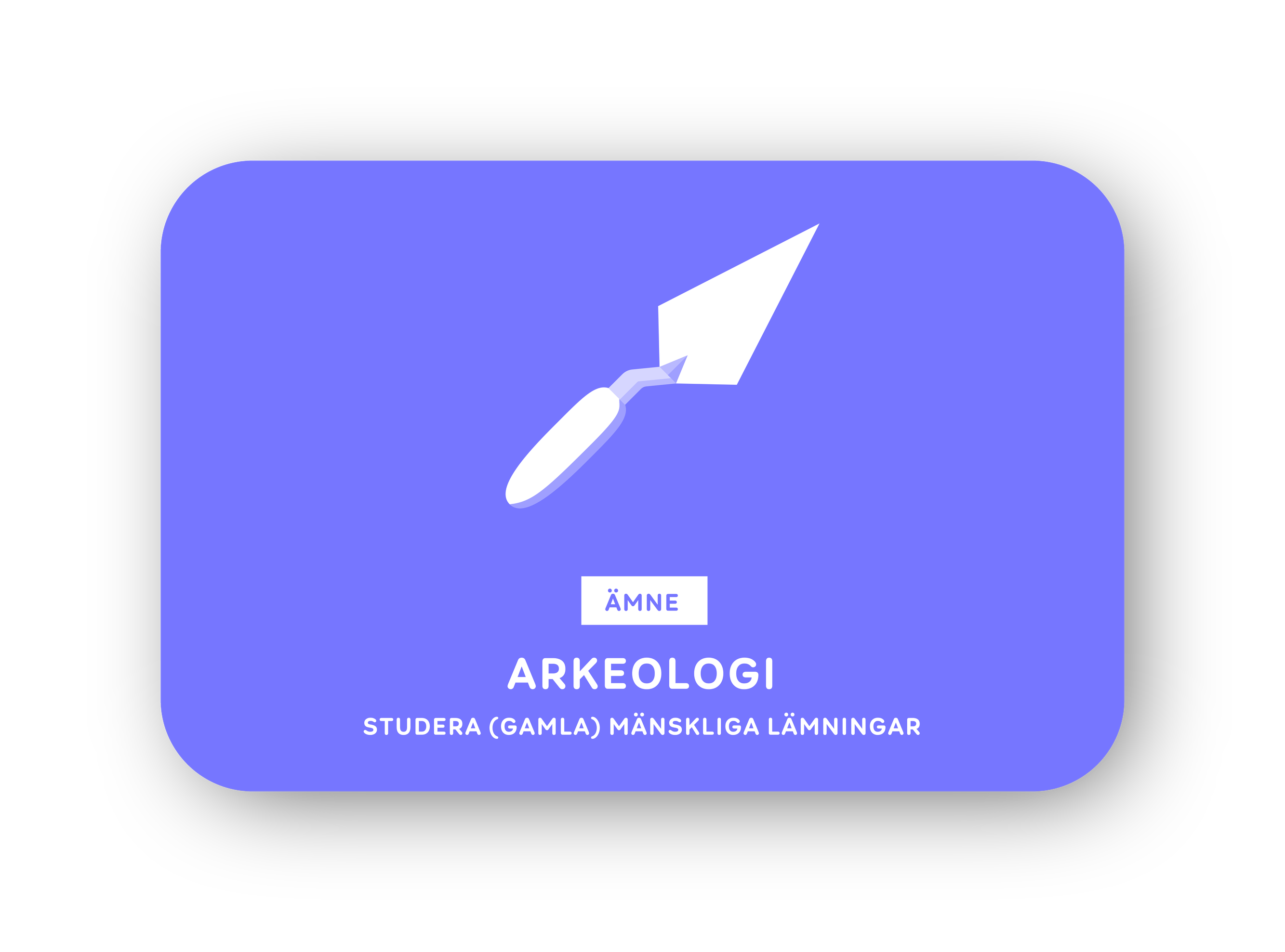 Arkeologi card