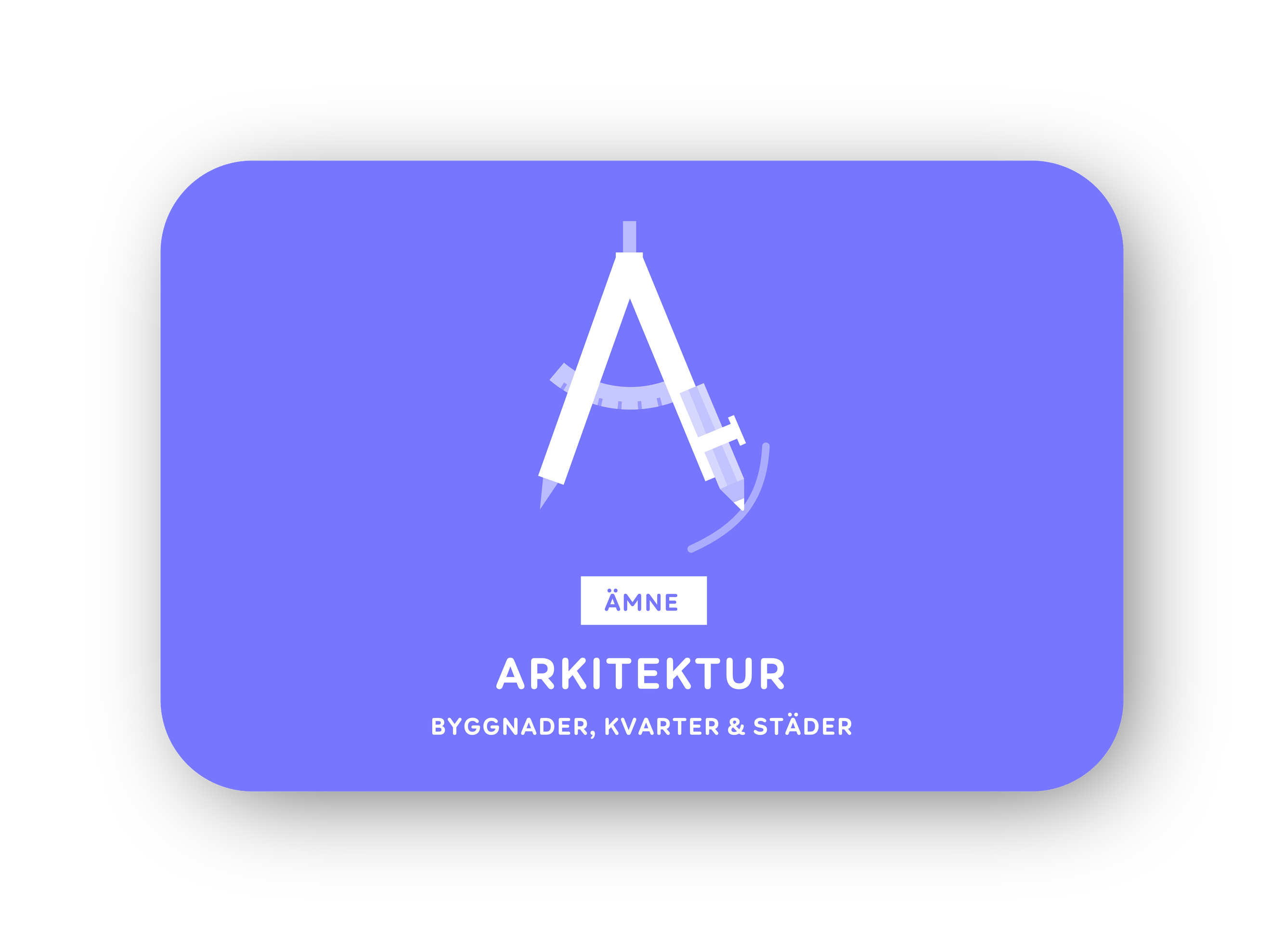 Arkitektur card