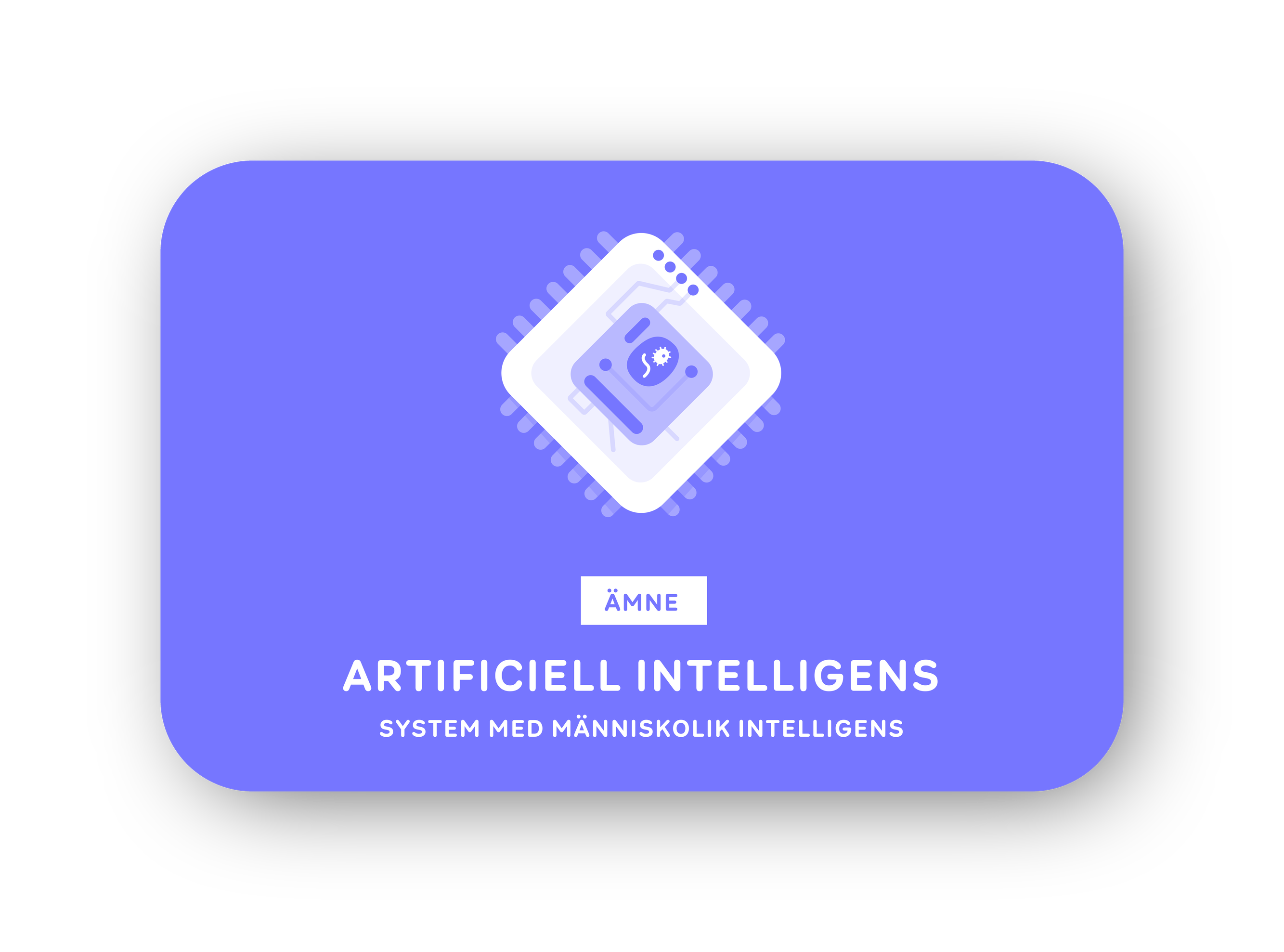 Artificiell intelligens card