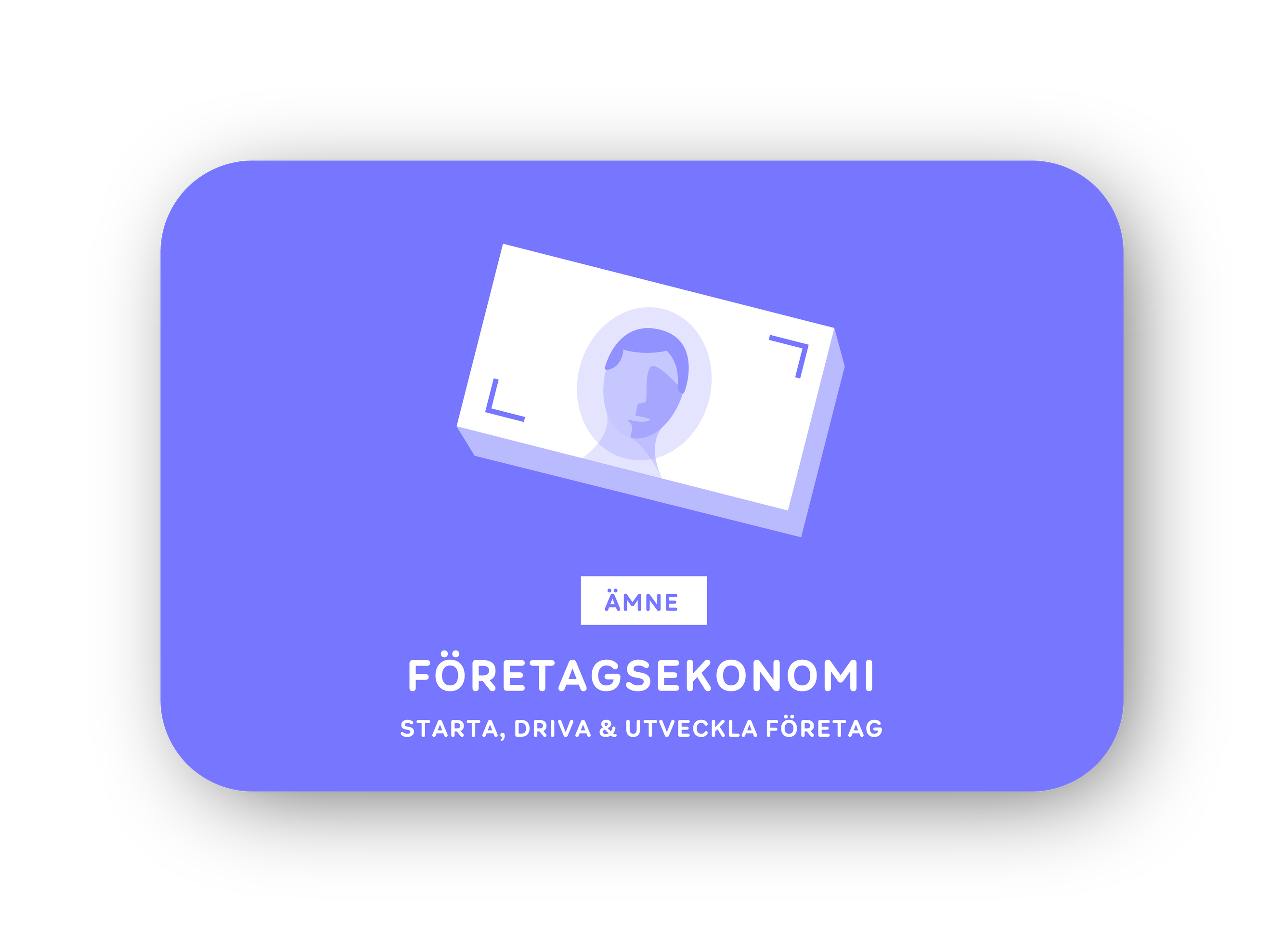 Företagsekonomi card