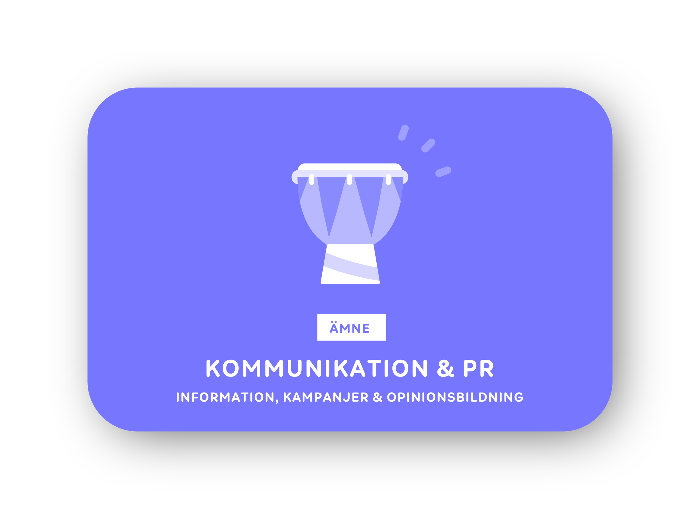Kommunikation & PR card