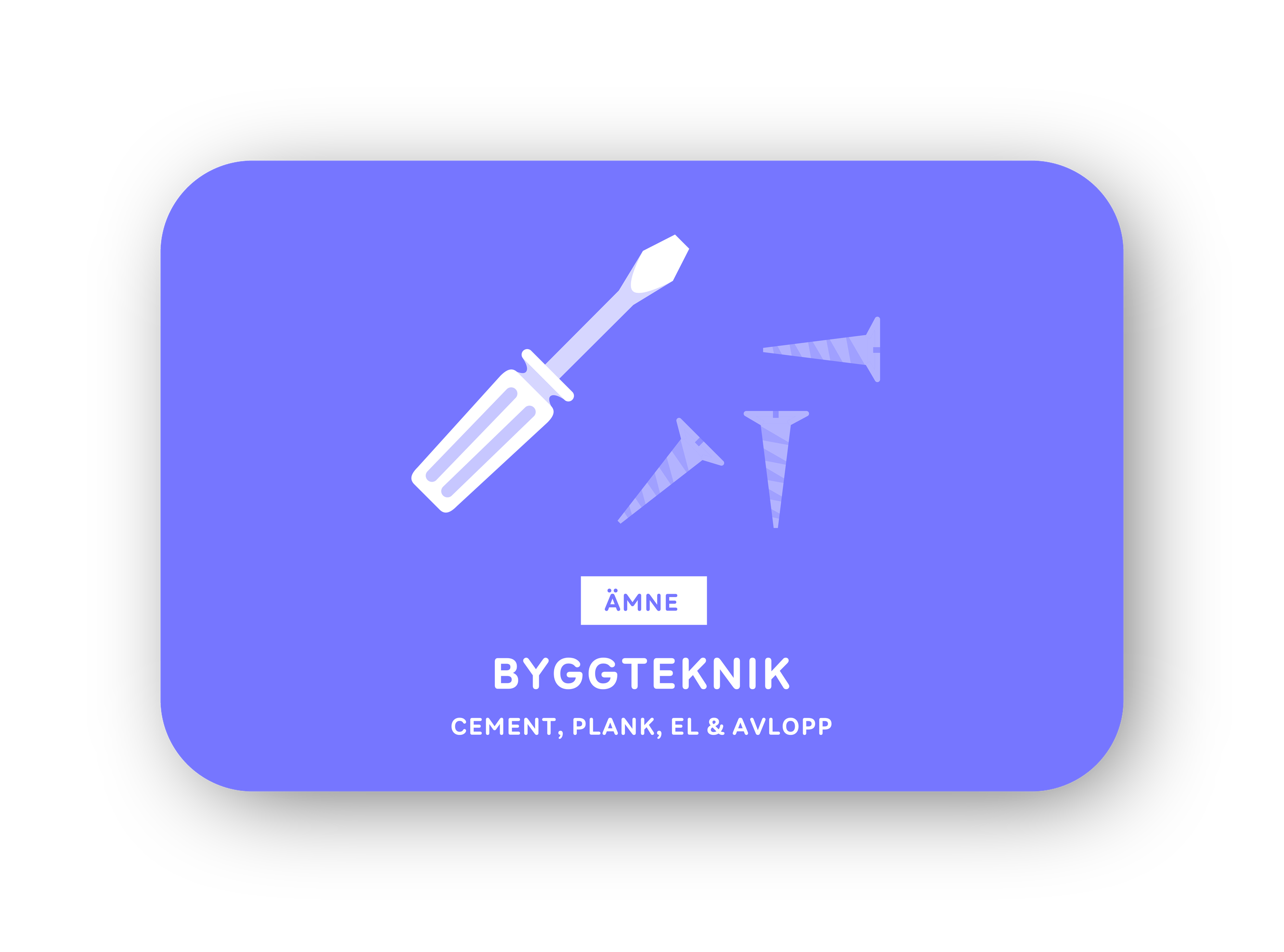 Byggteknik card