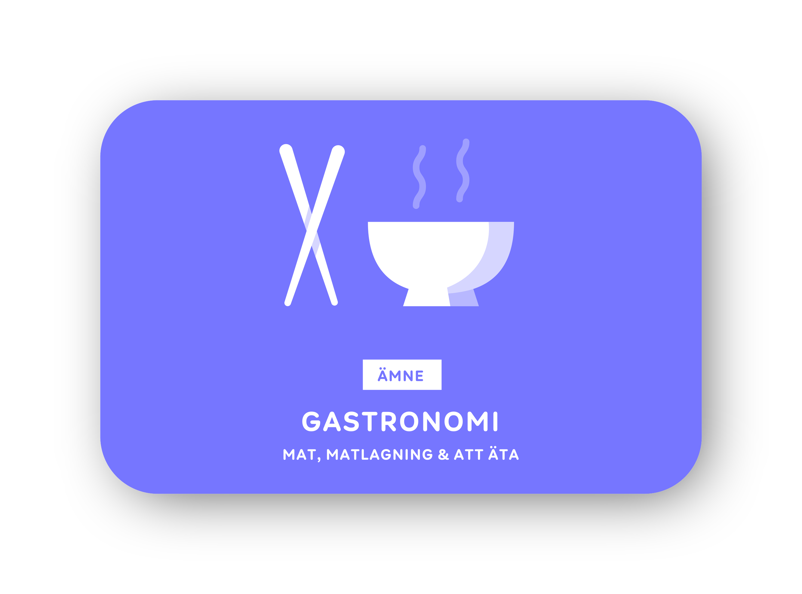 Gastronomi card