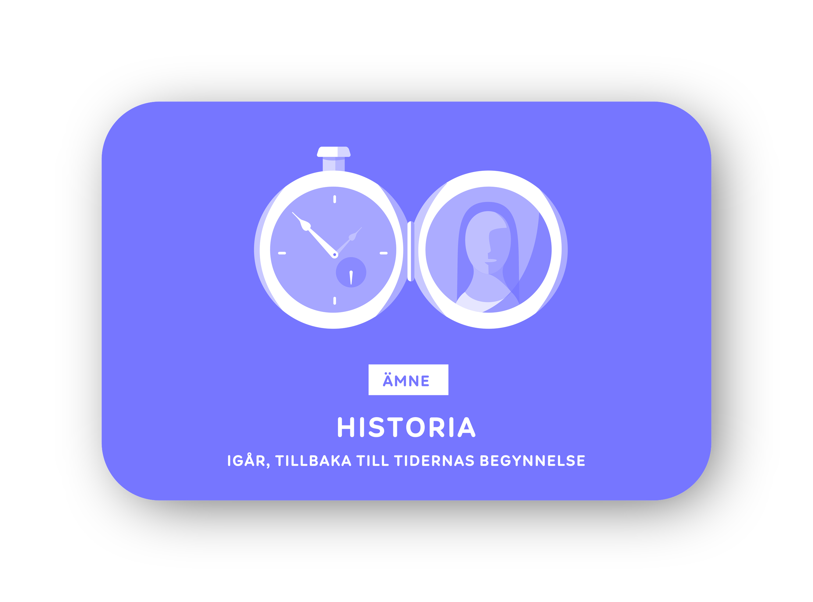 Historia card