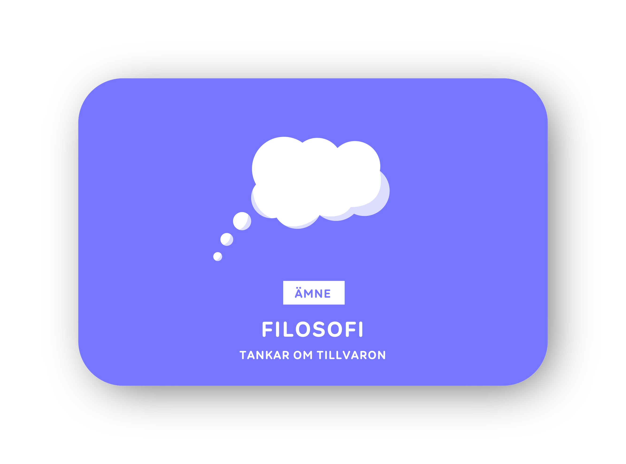 Filosofi card
