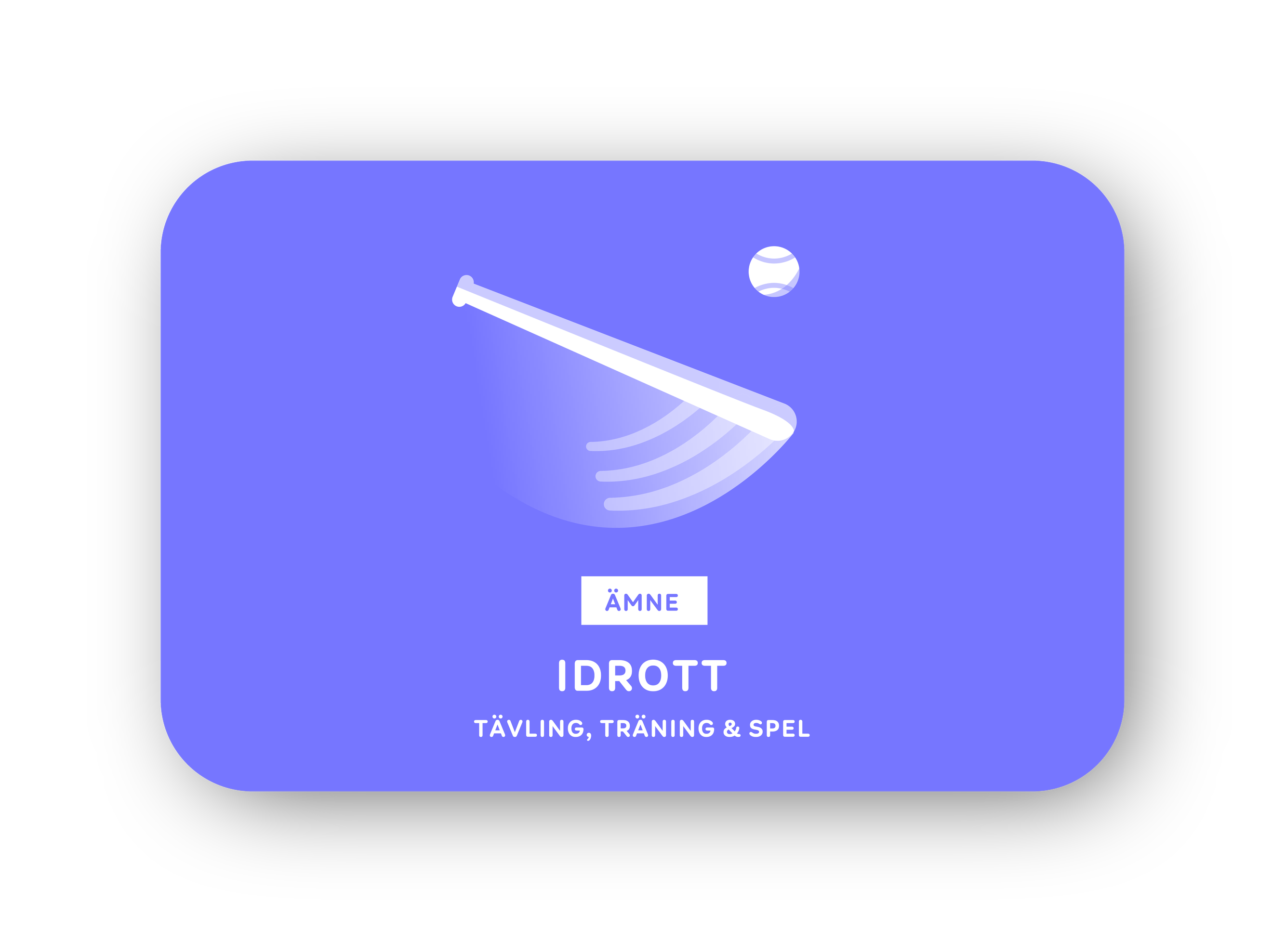 Idrott card