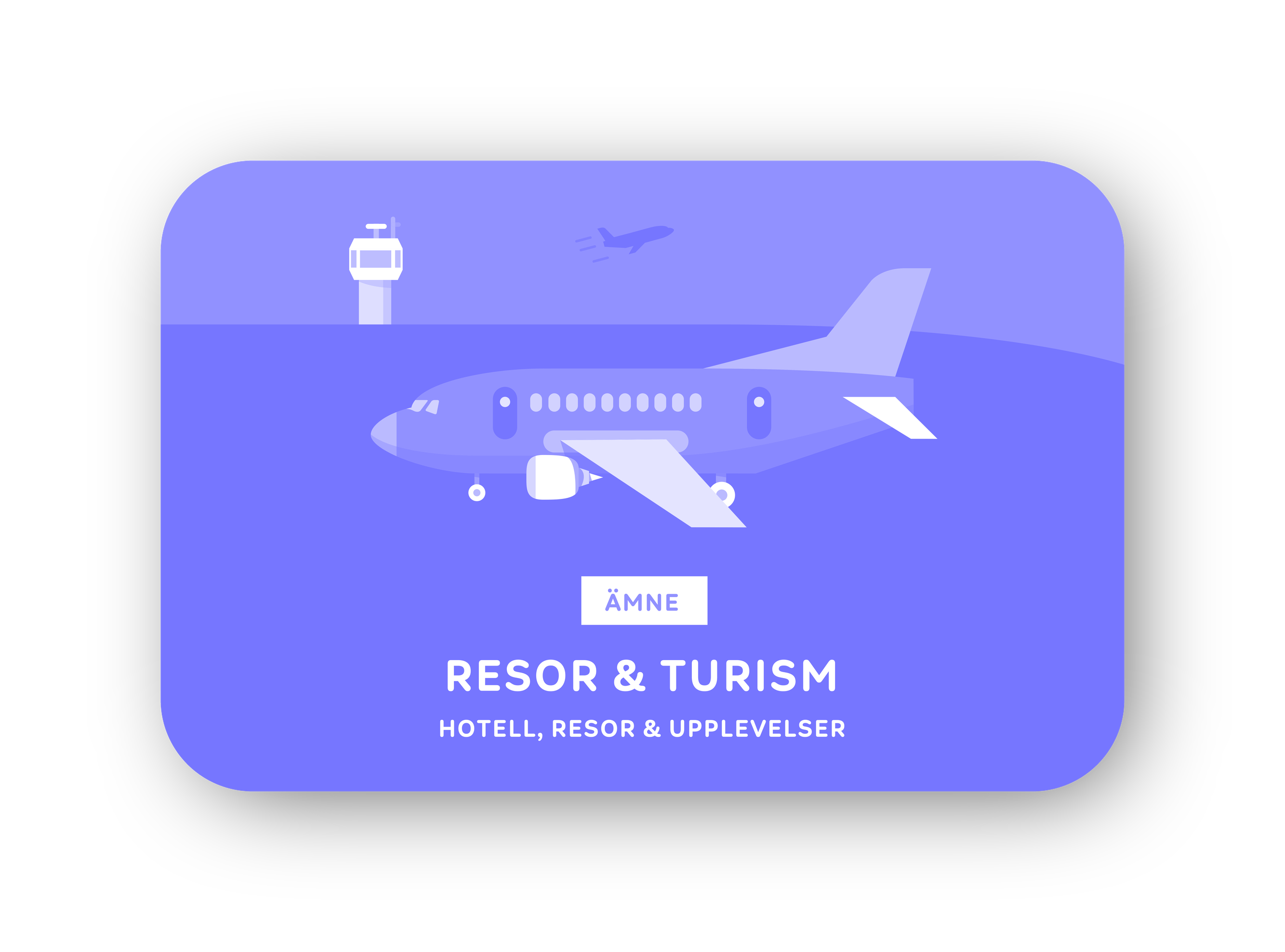 Resor & turism card