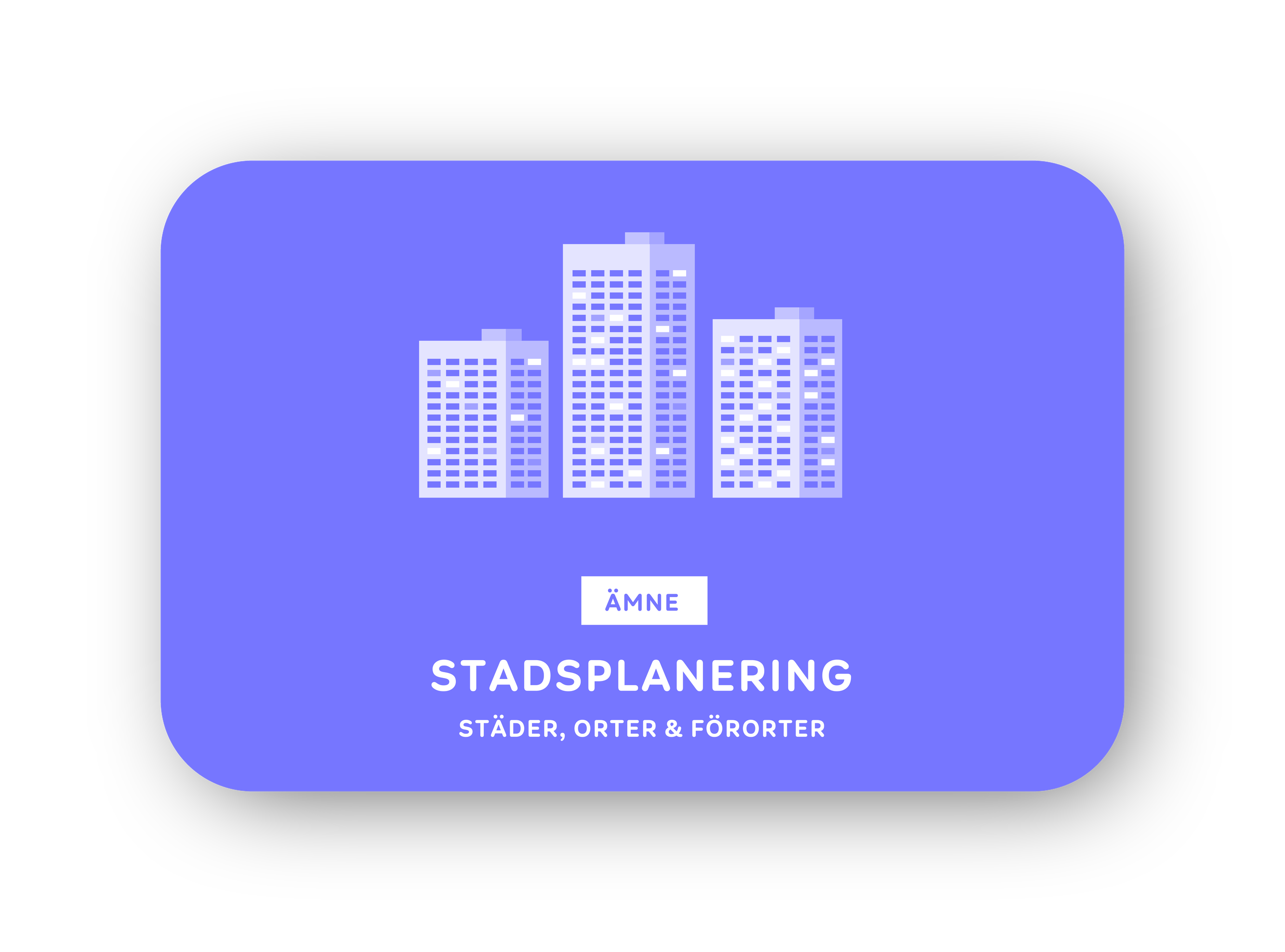Stadsplanering-kort