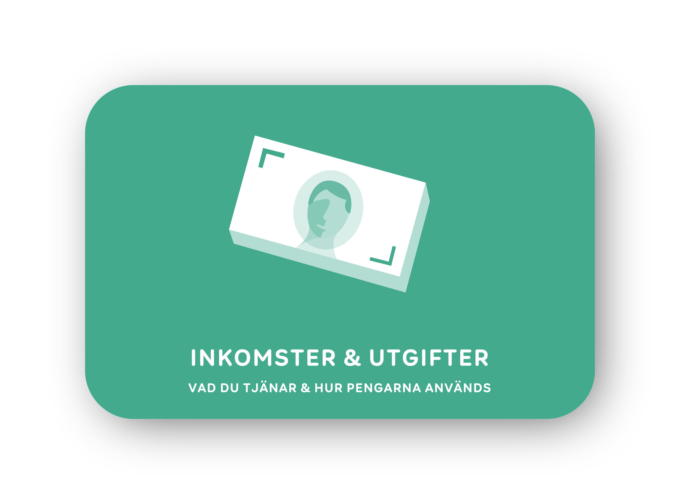 Inkomster & utgifter-kort