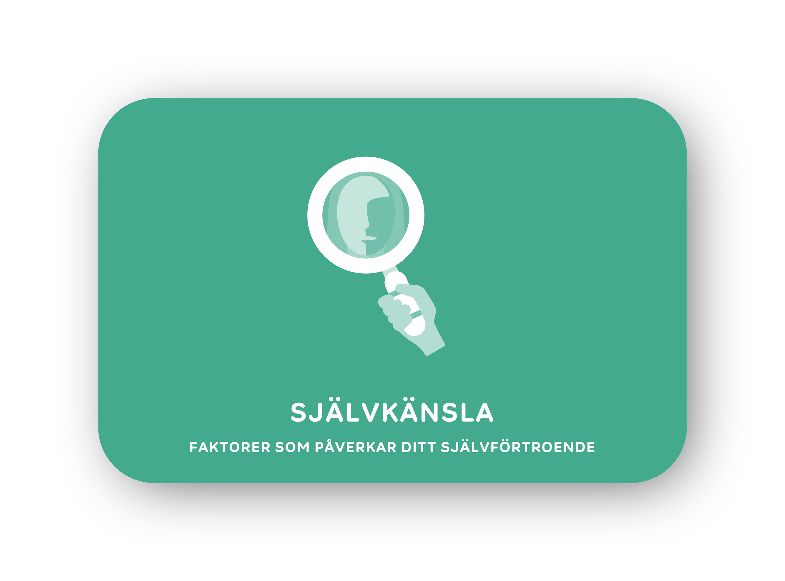 Självkänsla-kort