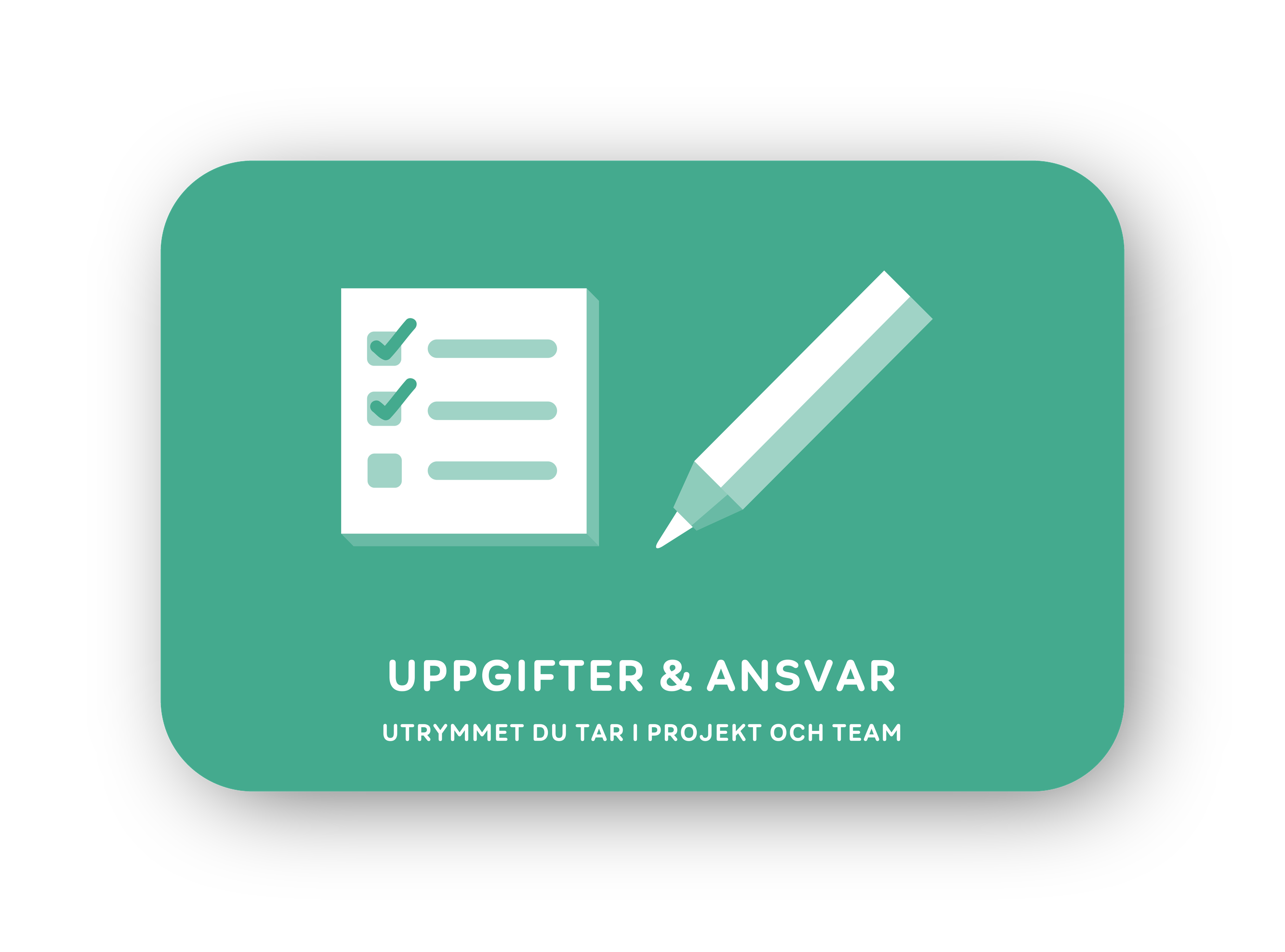 Uppgifter & ansvar-kort