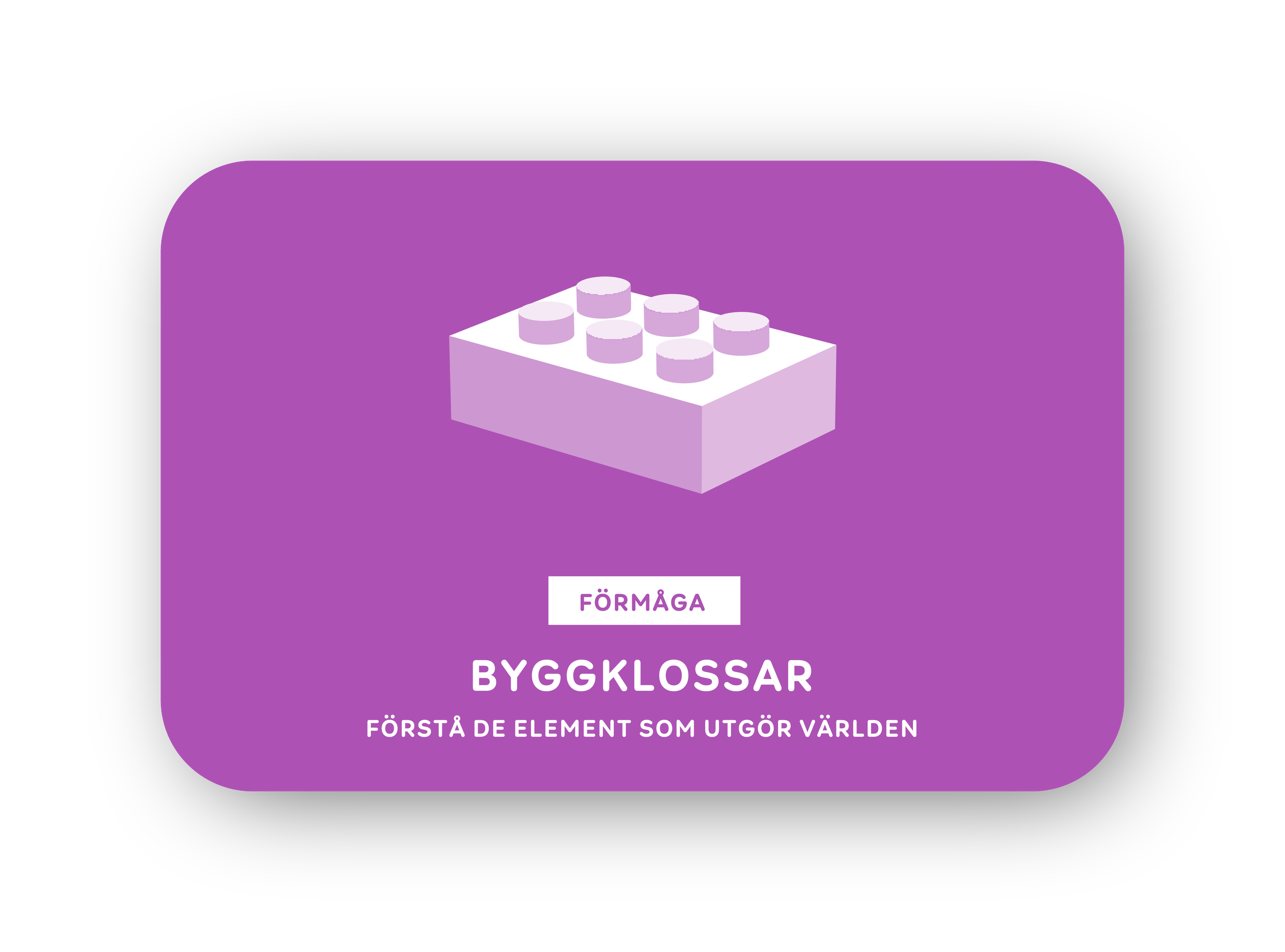 Byggklossar-kort