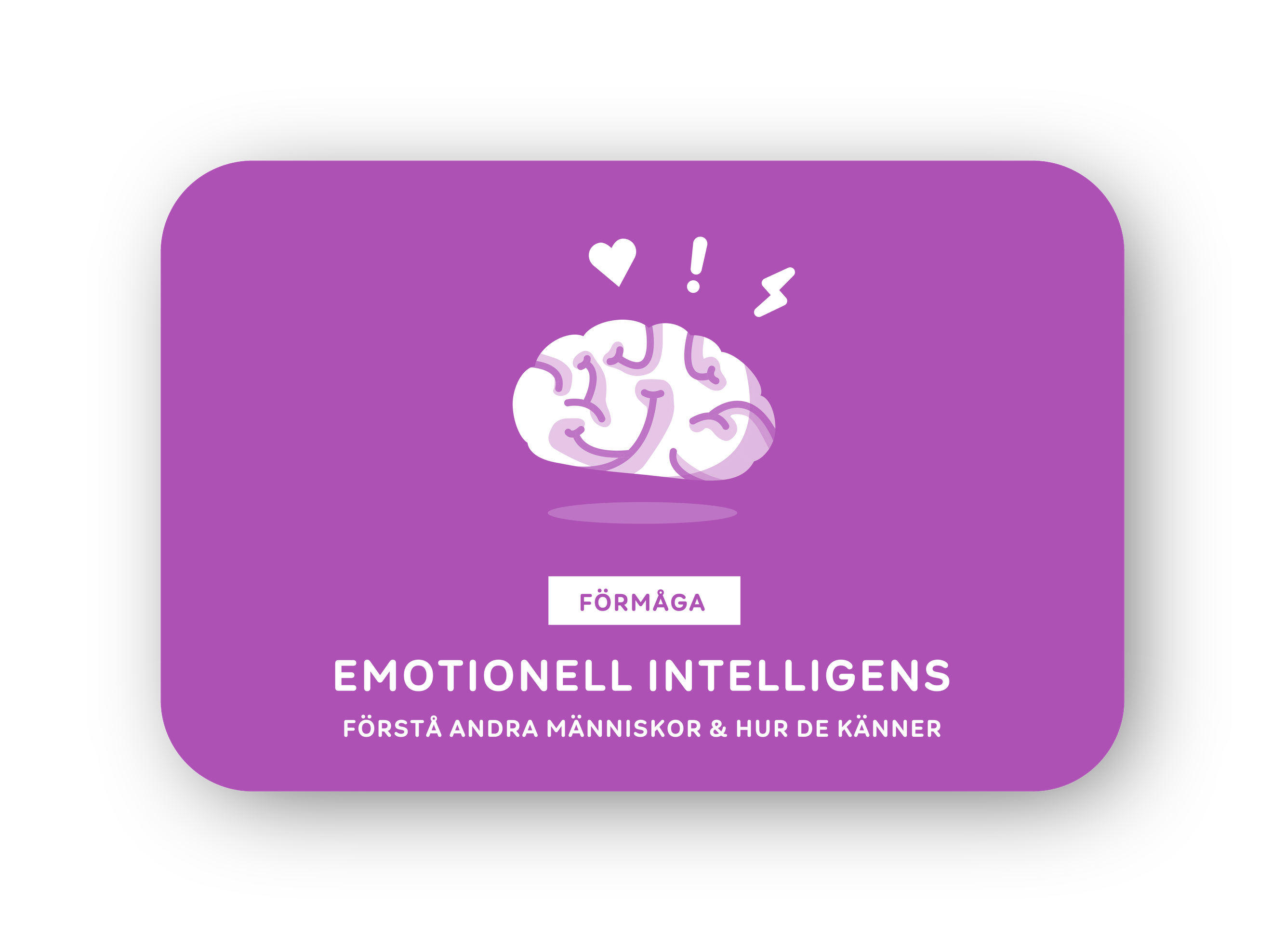 Emotionell intelligens-kort