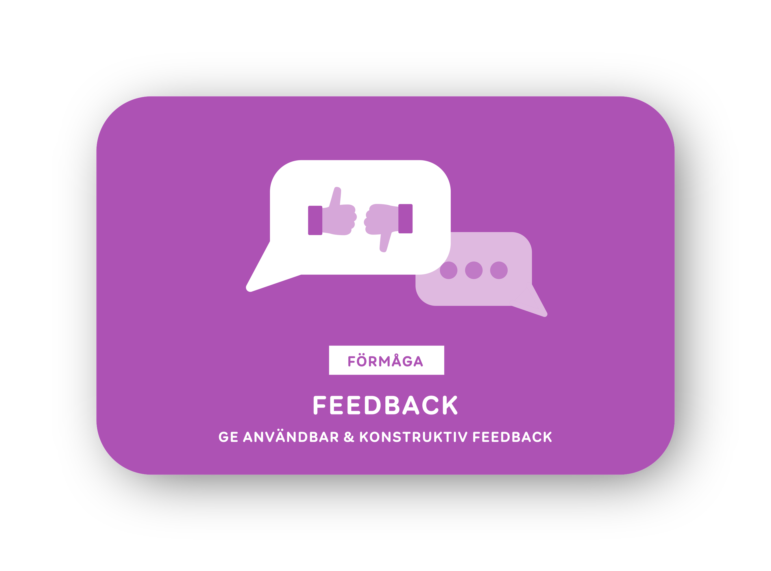 Feedback-kort