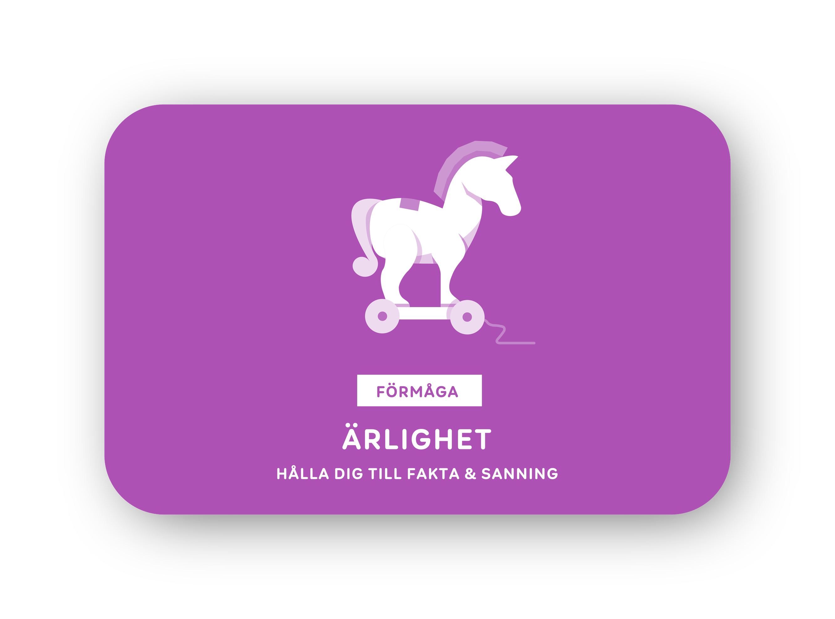 Ärlighet-kort
