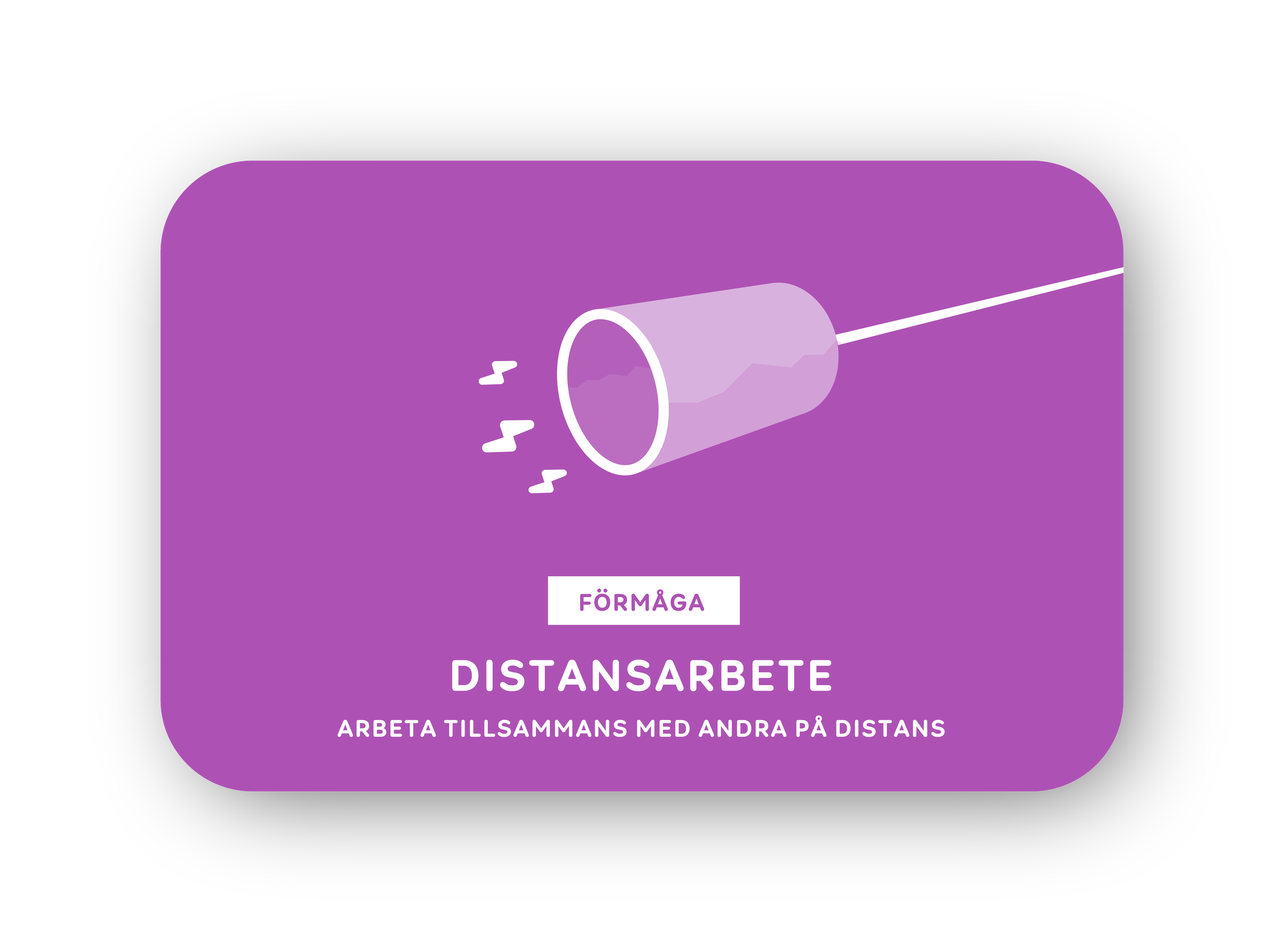 Distansarbete-kort